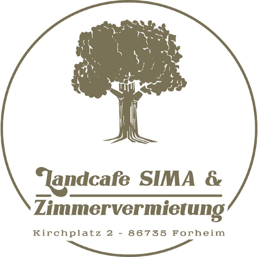 Landcafe Sima & Zimmervermietung Forheim ภายนอก รูปภาพ